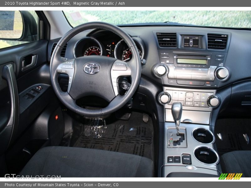 Magnetic Gray Metallic / Ash 2010 Toyota Highlander Sport 4WD