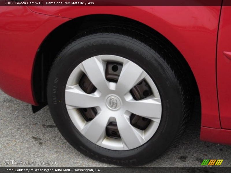 Barcelona Red Metallic / Ash 2007 Toyota Camry LE