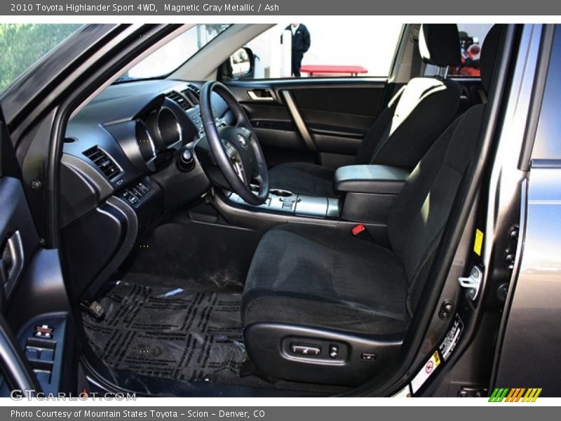 Magnetic Gray Metallic / Ash 2010 Toyota Highlander Sport 4WD