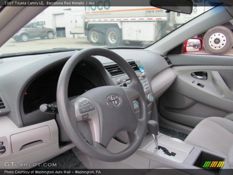 Barcelona Red Metallic / Ash 2007 Toyota Camry LE