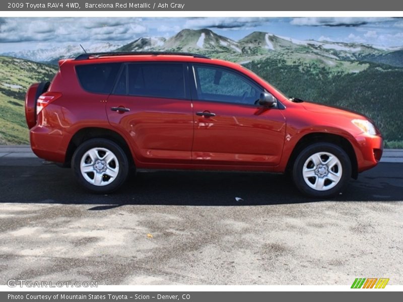 Barcelona Red Metallic / Ash Gray 2009 Toyota RAV4 4WD