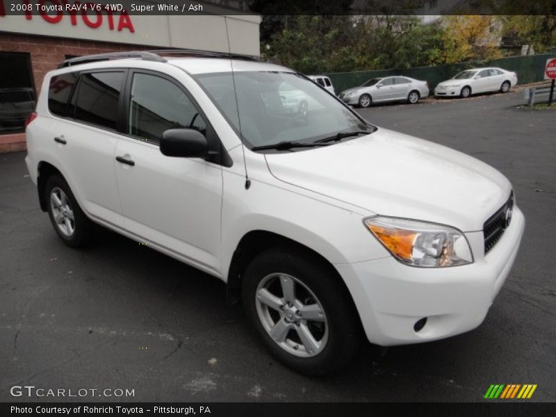 Super White / Ash 2008 Toyota RAV4 V6 4WD