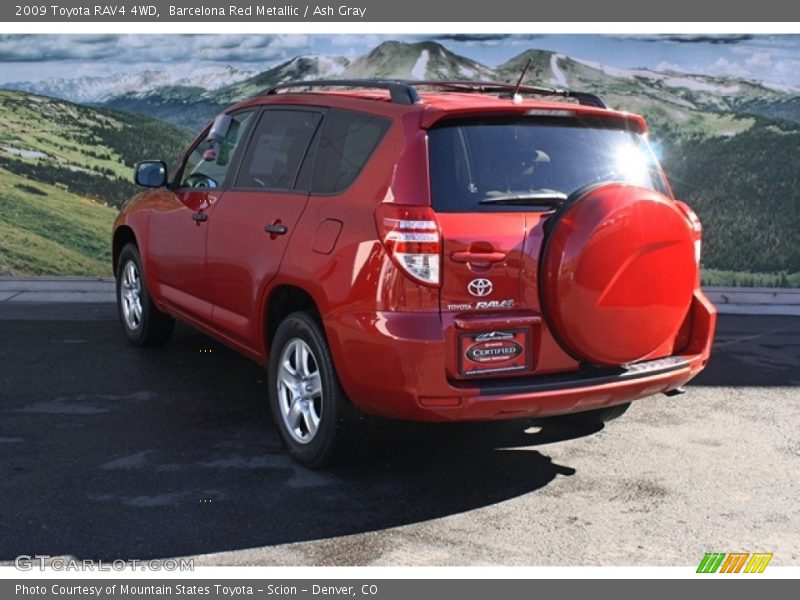 Barcelona Red Metallic / Ash Gray 2009 Toyota RAV4 4WD