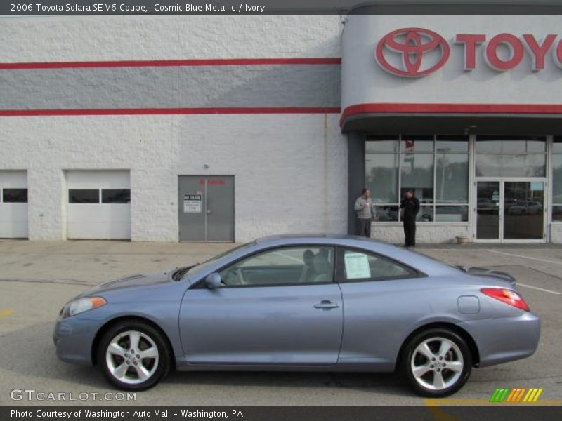 Cosmic Blue Metallic / Ivory 2006 Toyota Solara SE V6 Coupe