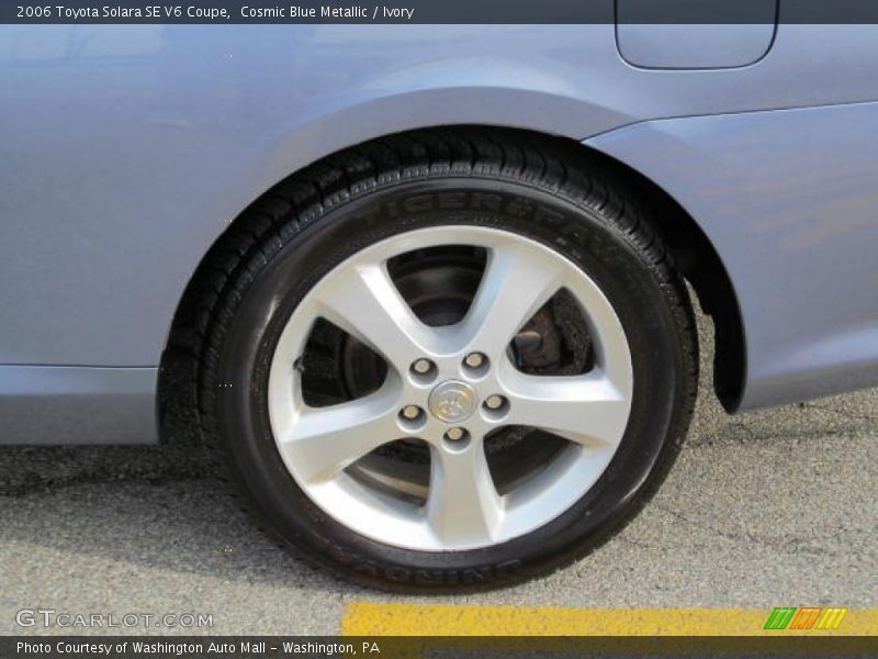 Cosmic Blue Metallic / Ivory 2006 Toyota Solara SE V6 Coupe