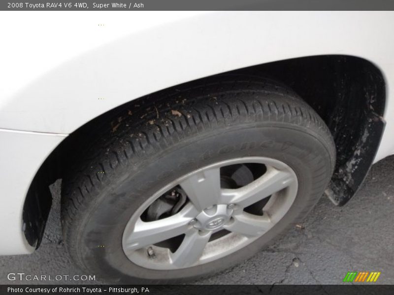 Super White / Ash 2008 Toyota RAV4 V6 4WD