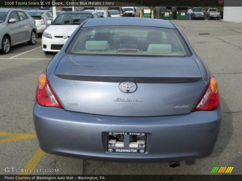 Cosmic Blue Metallic / Ivory 2006 Toyota Solara SE V6 Coupe