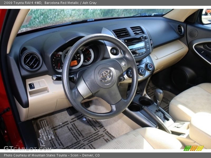 Barcelona Red Metallic / Ash Gray 2009 Toyota RAV4 4WD