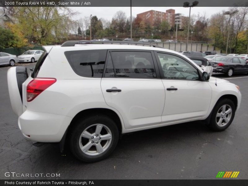 Super White / Ash 2008 Toyota RAV4 V6 4WD