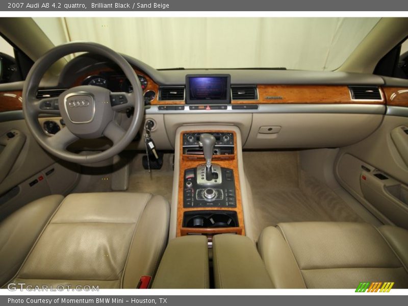 Dashboard of 2007 A8 4.2 quattro