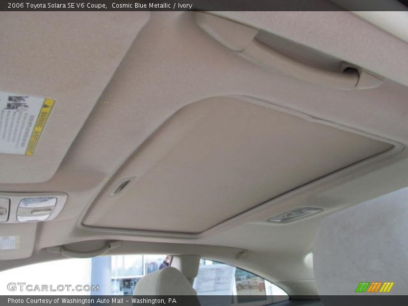 Cosmic Blue Metallic / Ivory 2006 Toyota Solara SE V6 Coupe