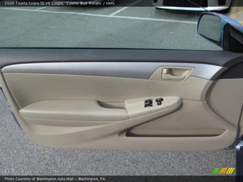 Cosmic Blue Metallic / Ivory 2006 Toyota Solara SE V6 Coupe