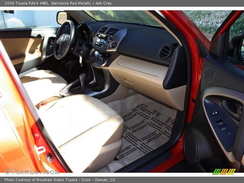 Barcelona Red Metallic / Ash Gray 2009 Toyota RAV4 4WD