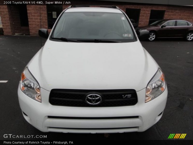 Super White / Ash 2008 Toyota RAV4 V6 4WD