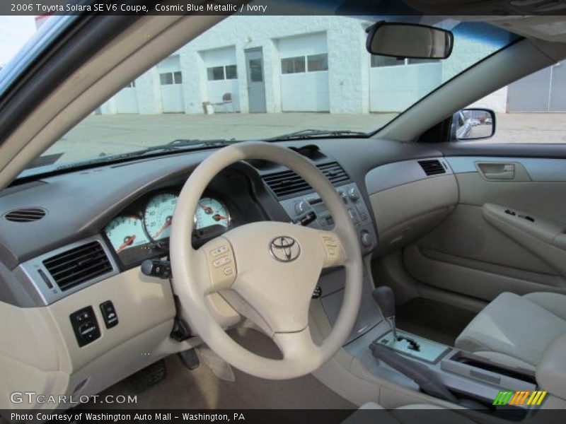 Cosmic Blue Metallic / Ivory 2006 Toyota Solara SE V6 Coupe