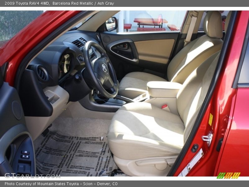 Barcelona Red Metallic / Ash Gray 2009 Toyota RAV4 4WD