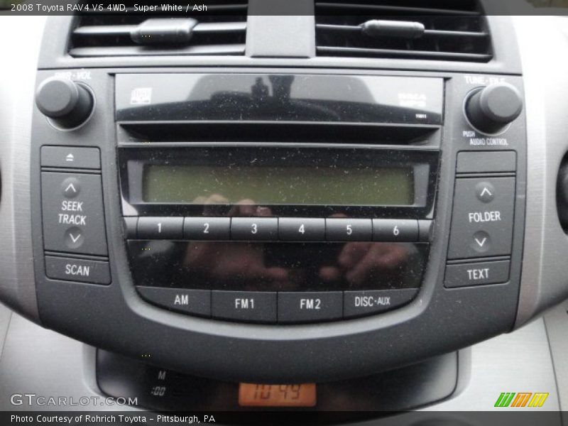 Controls of 2008 RAV4 V6 4WD