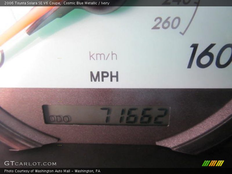 Cosmic Blue Metallic / Ivory 2006 Toyota Solara SE V6 Coupe