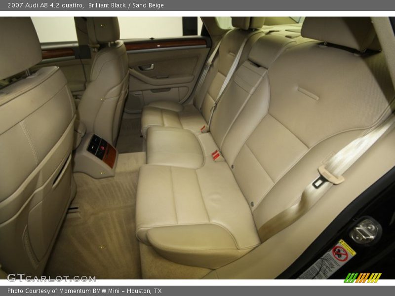 Rear Seat of 2007 A8 4.2 quattro