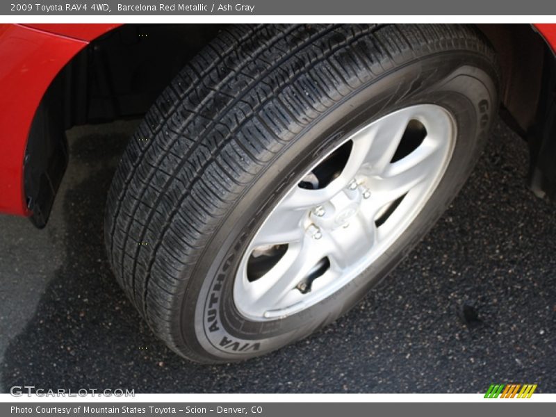 Barcelona Red Metallic / Ash Gray 2009 Toyota RAV4 4WD