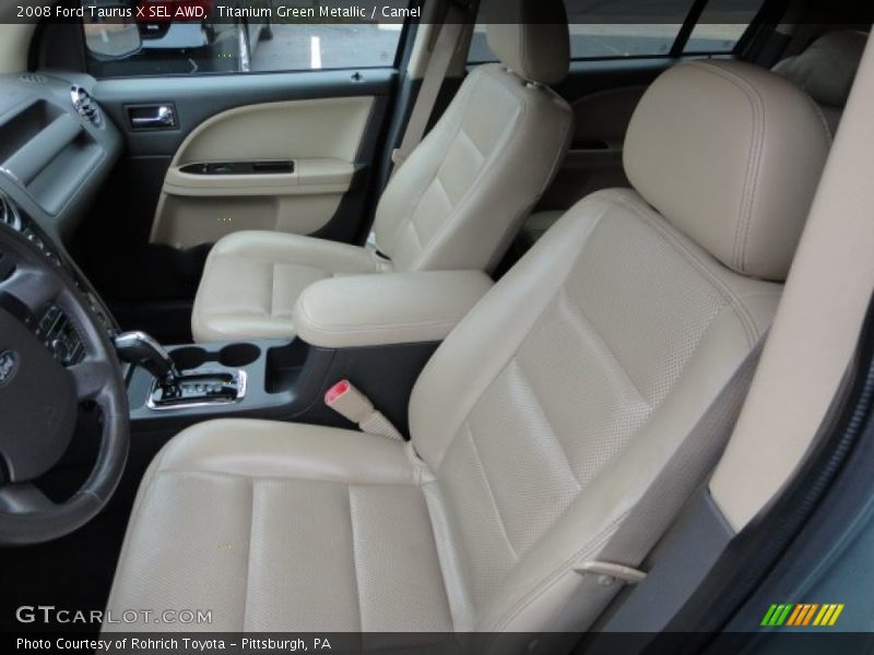 Front Seat of 2008 Taurus X SEL AWD
