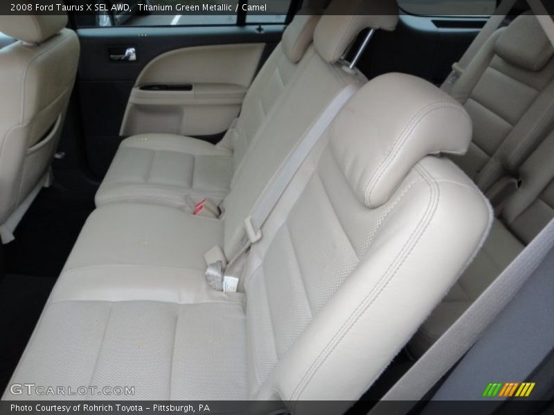 Rear Seat of 2008 Taurus X SEL AWD