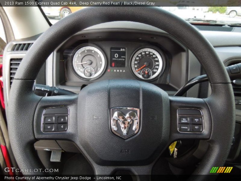  2013 1500 Express Quad Cab 4x4 Steering Wheel