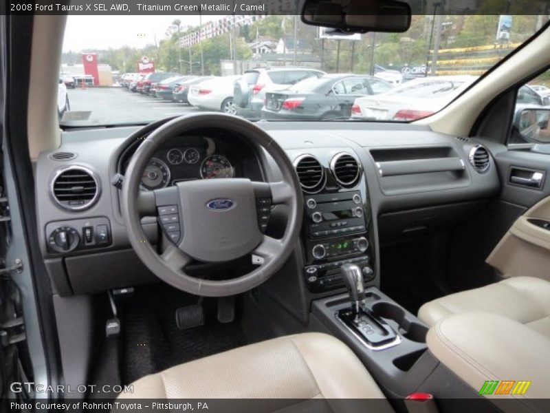 Camel Interior - 2008 Taurus X SEL AWD 