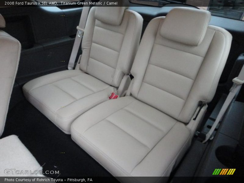 Rear Seat of 2008 Taurus X SEL AWD