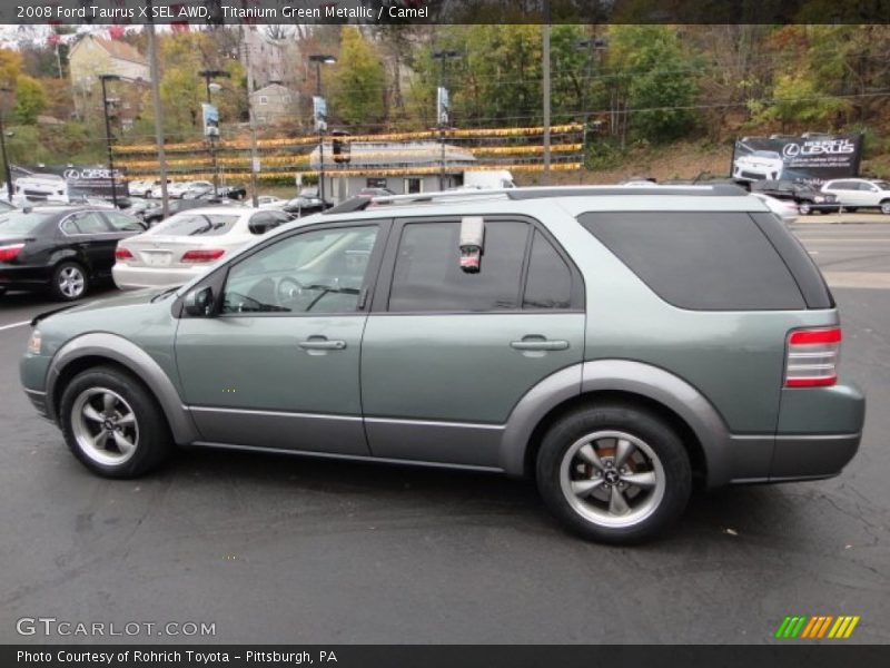  2008 Taurus X SEL AWD Titanium Green Metallic