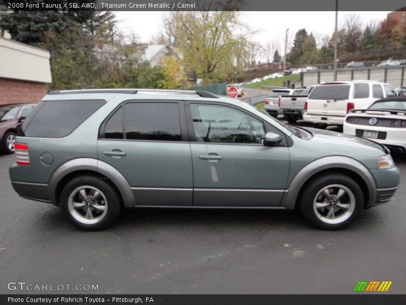  2008 Taurus X SEL AWD Titanium Green Metallic