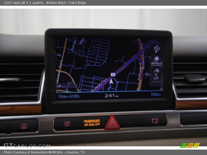 Navigation of 2007 A8 4.2 quattro