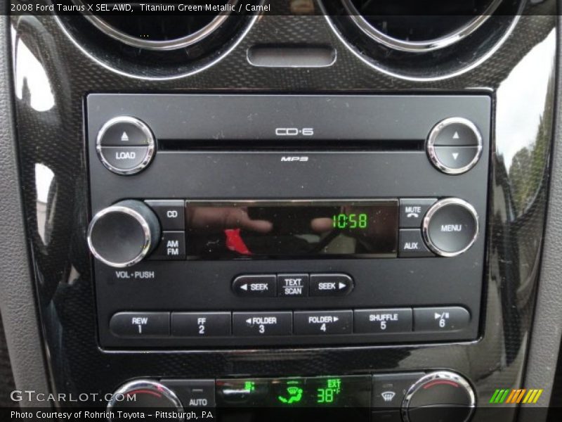 Audio System of 2008 Taurus X SEL AWD