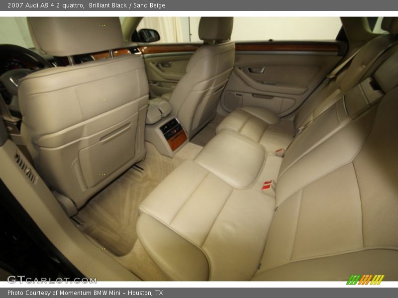 Rear Seat of 2007 A8 4.2 quattro