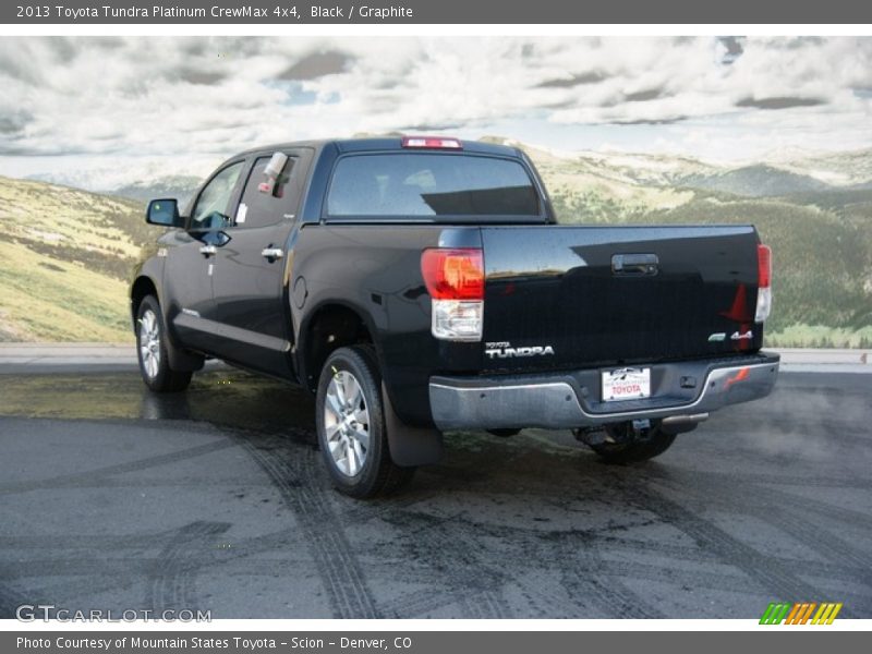 Black / Graphite 2013 Toyota Tundra Platinum CrewMax 4x4