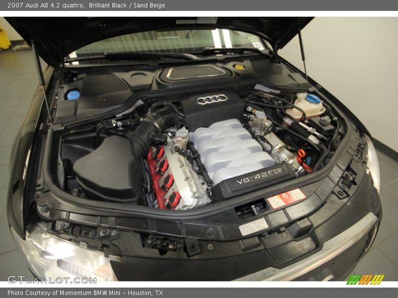  2007 A8 4.2 quattro Engine - 4.2 Liter FSI DOHC 32-Valve VVT V8