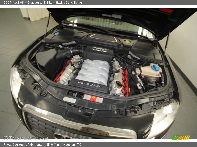  2007 A8 4.2 quattro Engine - 4.2 Liter FSI DOHC 32-Valve VVT V8