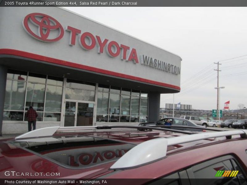 Salsa Red Pearl / Dark Charcoal 2005 Toyota 4Runner Sport Edition 4x4