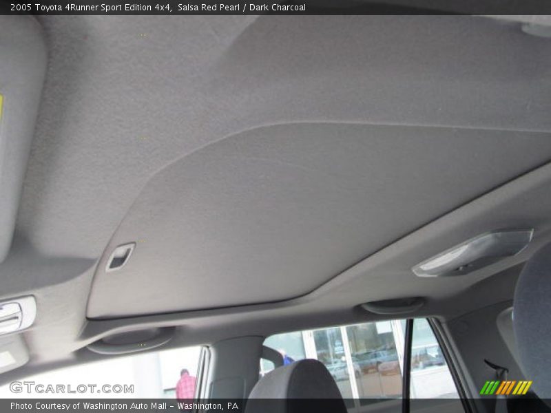 Salsa Red Pearl / Dark Charcoal 2005 Toyota 4Runner Sport Edition 4x4