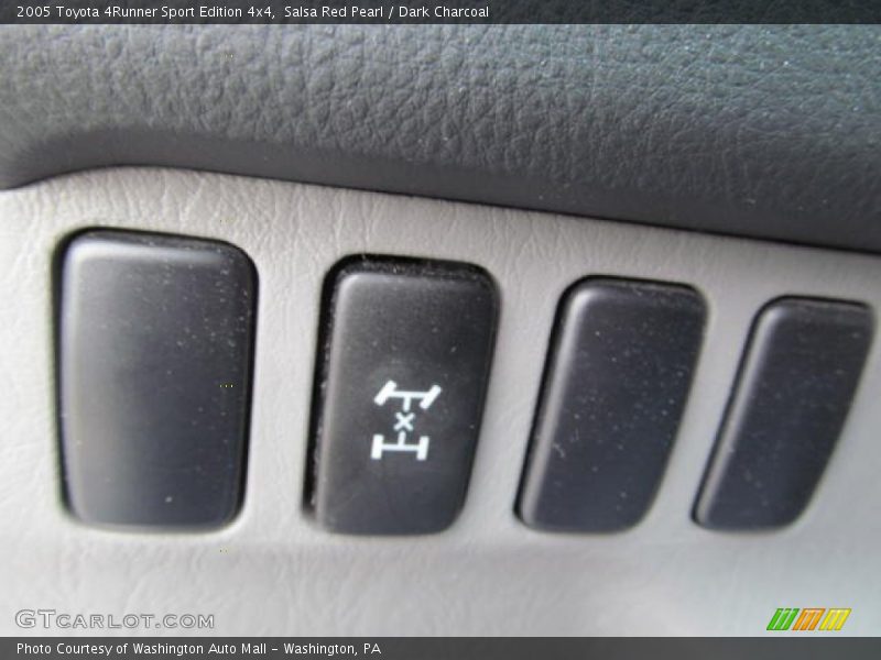 Salsa Red Pearl / Dark Charcoal 2005 Toyota 4Runner Sport Edition 4x4