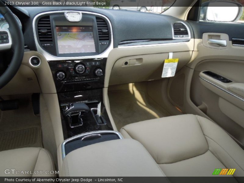 Gloss Black / Black/Light Frost Beige 2013 Chrysler 300