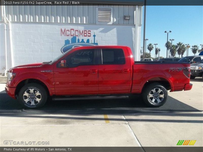 Race Red / Black 2013 Ford F150 FX2 SuperCrew