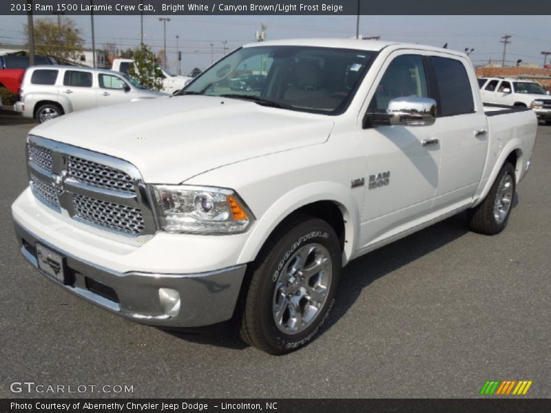 Front 3/4 View of 2013 1500 Laramie Crew Cab