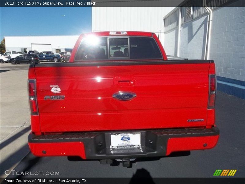 Race Red / Black 2013 Ford F150 FX2 SuperCrew
