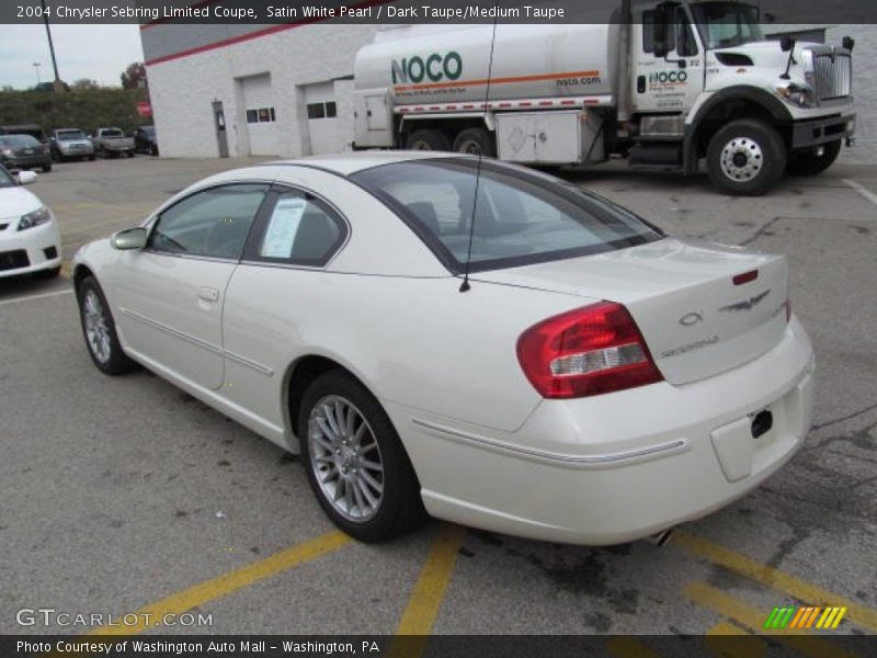  2004 Sebring Limited Coupe Satin White Pearl