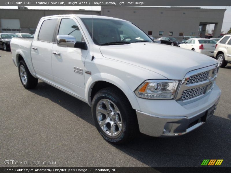 Front 3/4 View of 2013 1500 Laramie Crew Cab