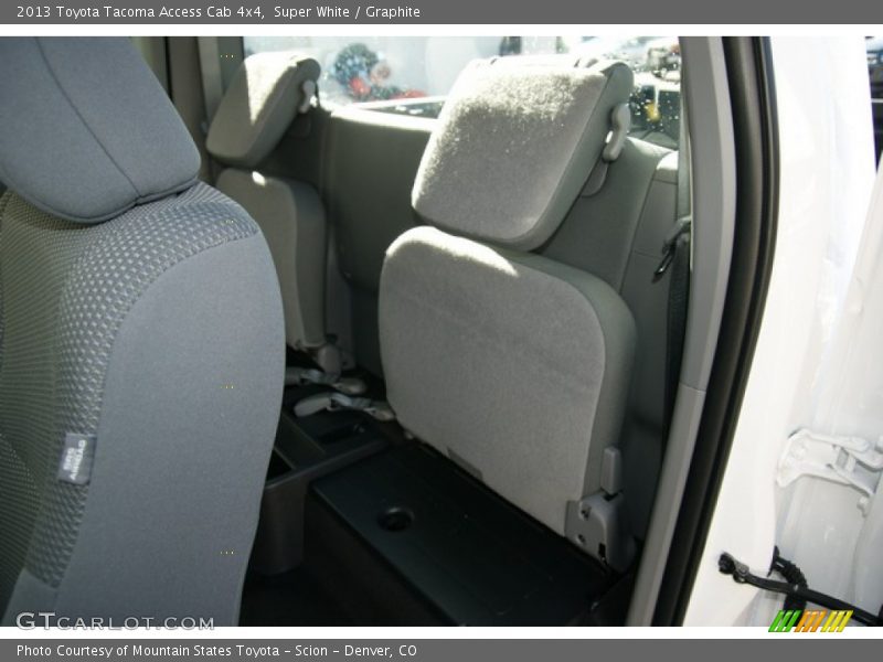 Super White / Graphite 2013 Toyota Tacoma Access Cab 4x4