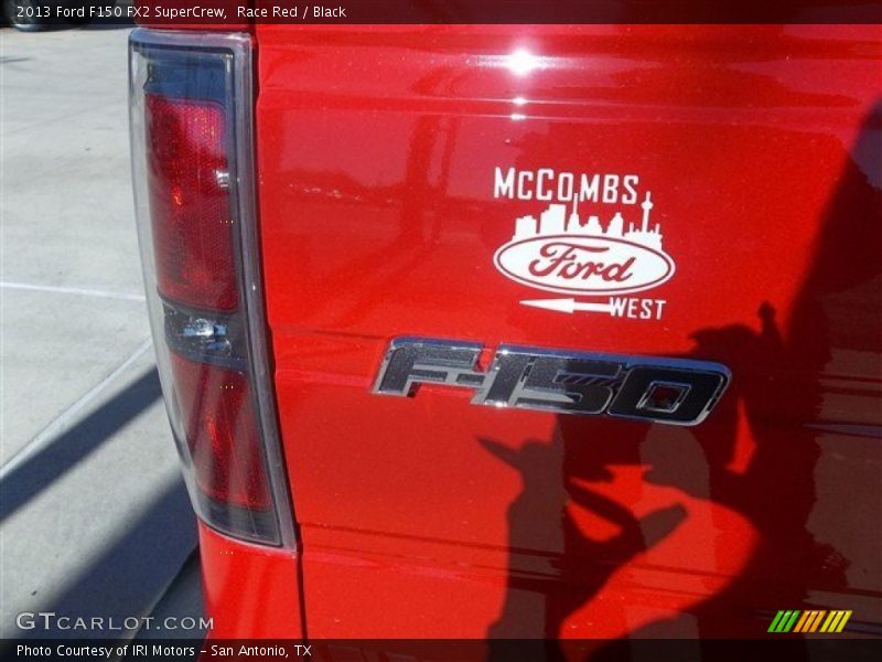 Race Red / Black 2013 Ford F150 FX2 SuperCrew
