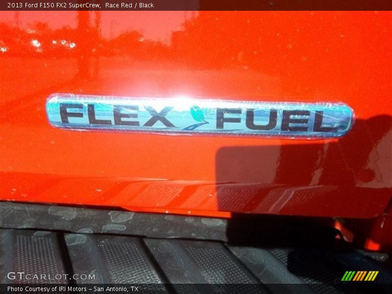 Race Red / Black 2013 Ford F150 FX2 SuperCrew