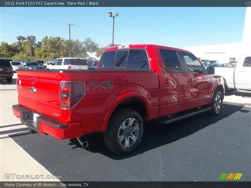 Race Red / Black 2013 Ford F150 FX2 SuperCrew